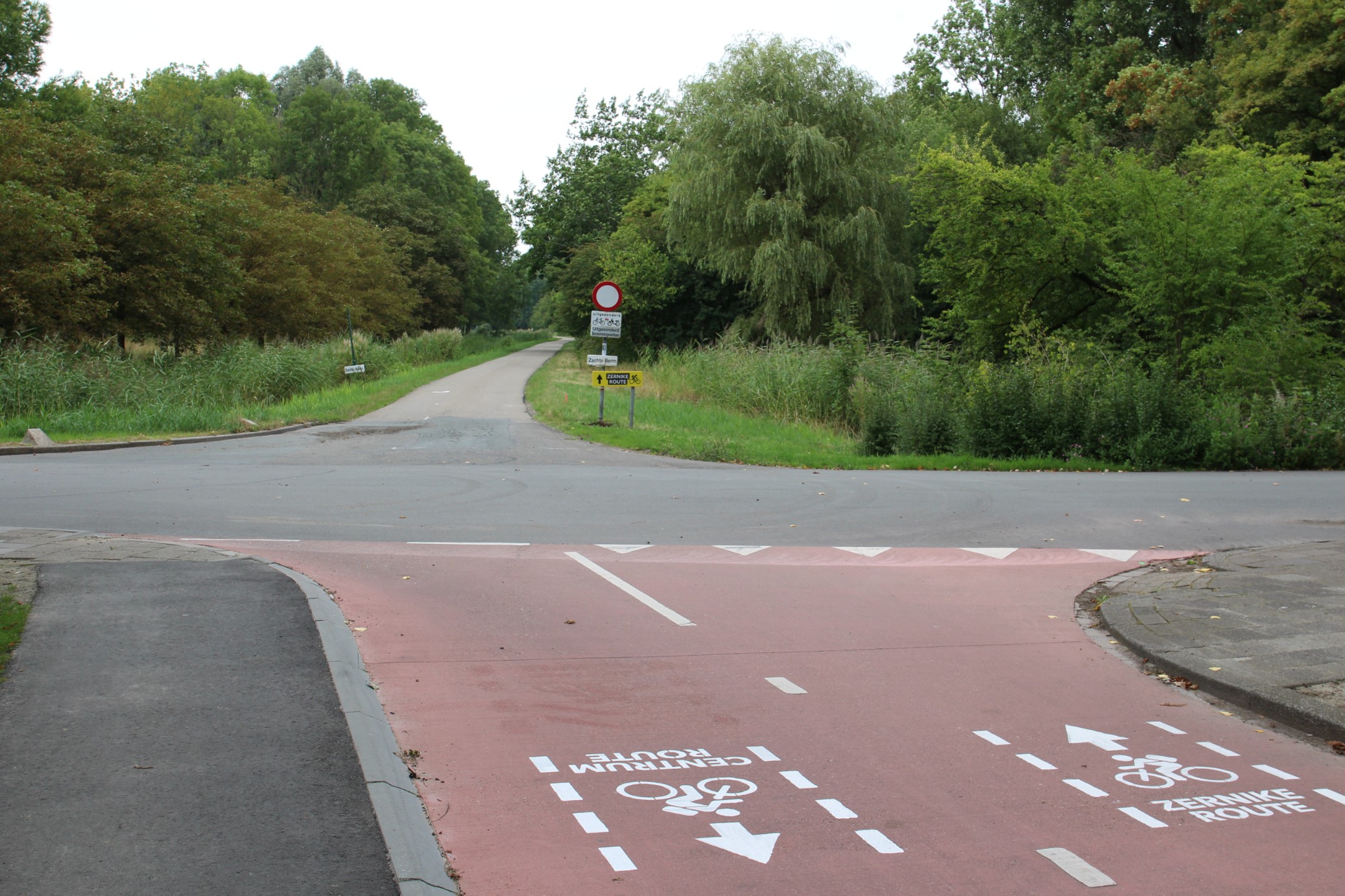 Nieuwe route via de Paddepoelsterweg
