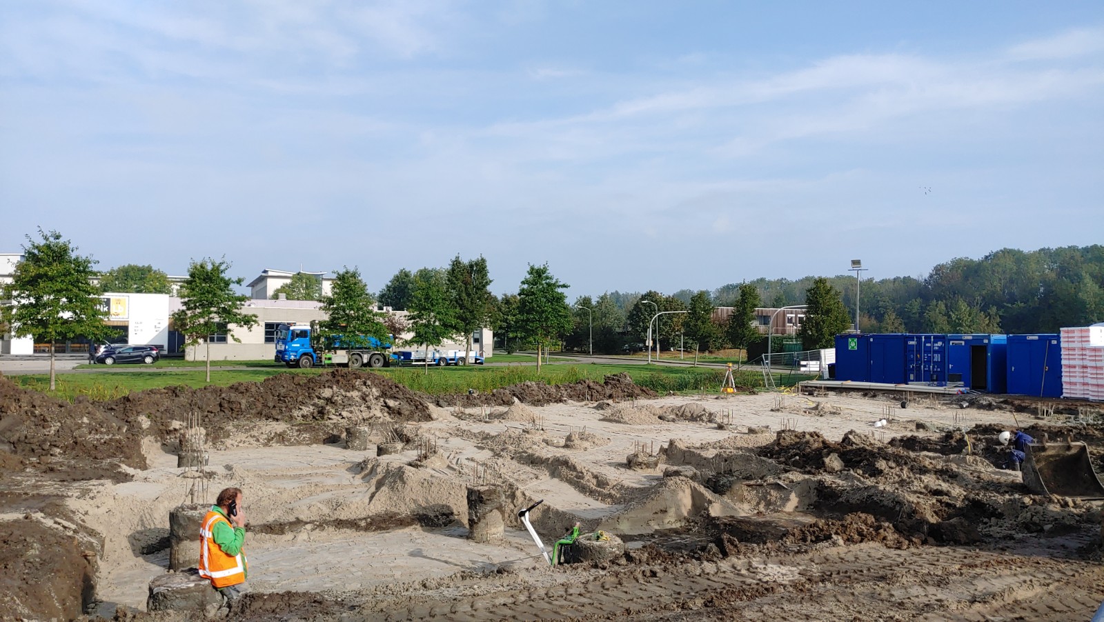 Bouwplaats Datacenter | Oktober 2020Construction of Data center | October 2020