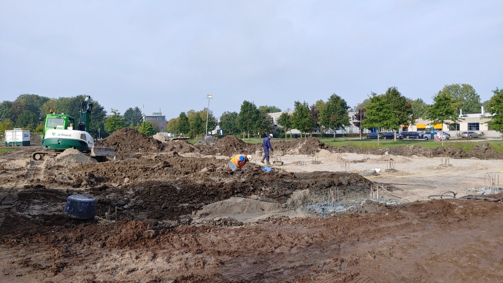 Bouwplaats Datacenter | Oktober 2020Construction of Data center | October 2020