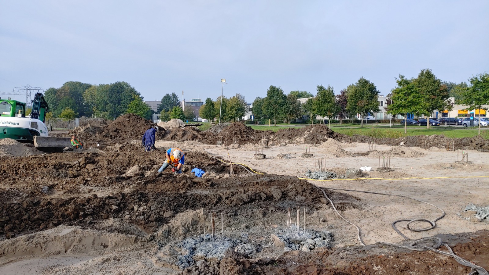 Bouwplaats Datacenter | Oktober 2020Construction of Data center | October 2020