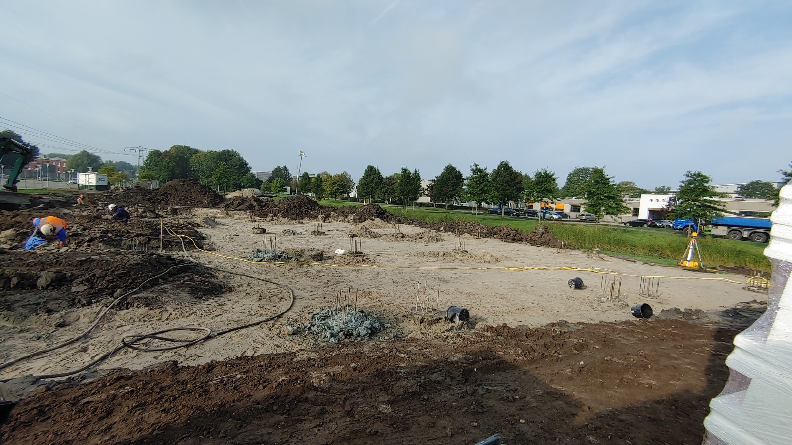 Bouwplaats Datacenter | Oktober 2020Construction of Data center | October 2020