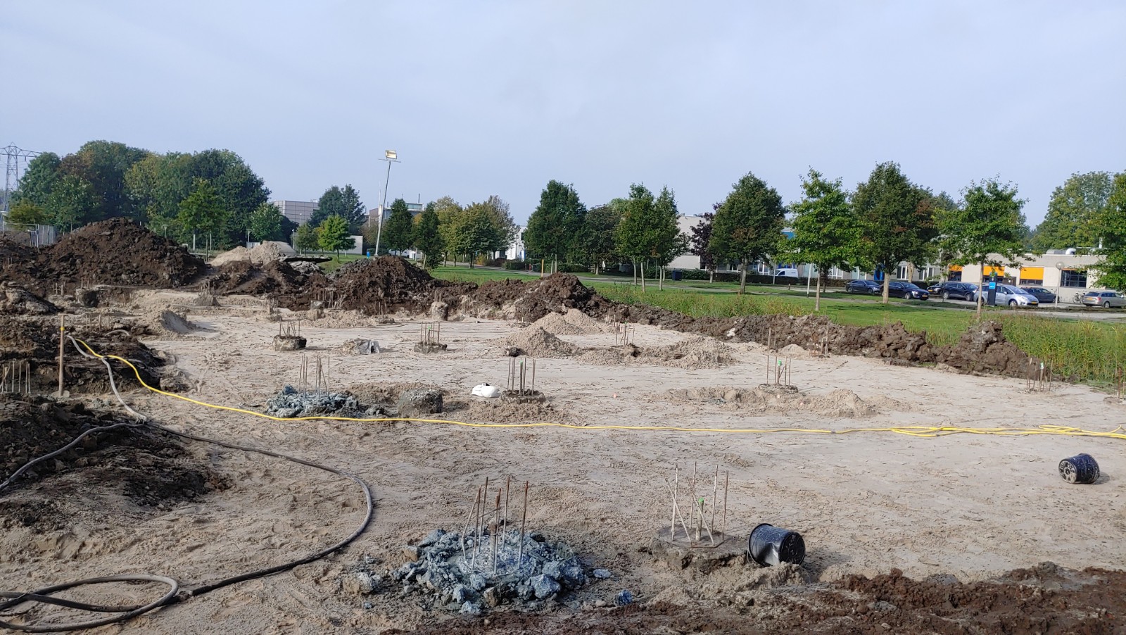 Bouwplaats Datacenter | Oktober 2020Construction of Data center | October 2020