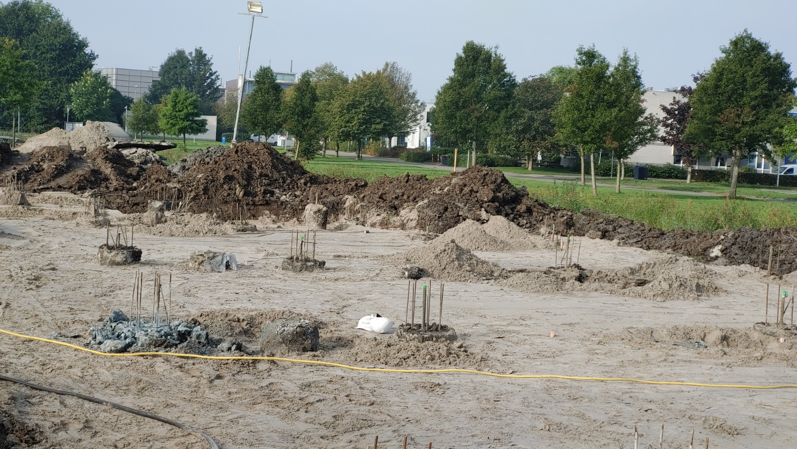 Bouwplaats Datacenter | Oktober 2020Construction of Data center | October 2020