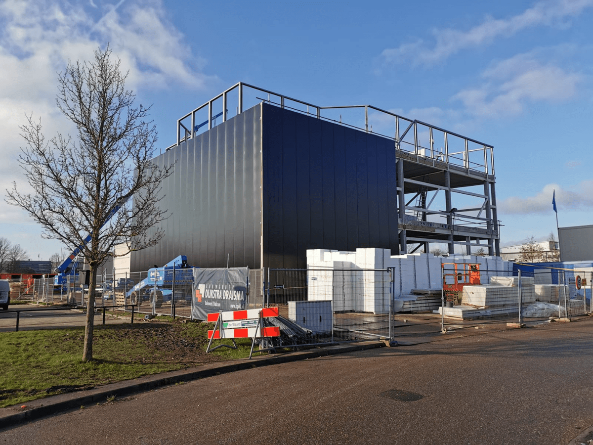 Hoogste punt nieuwbouw Datacenter bereikt