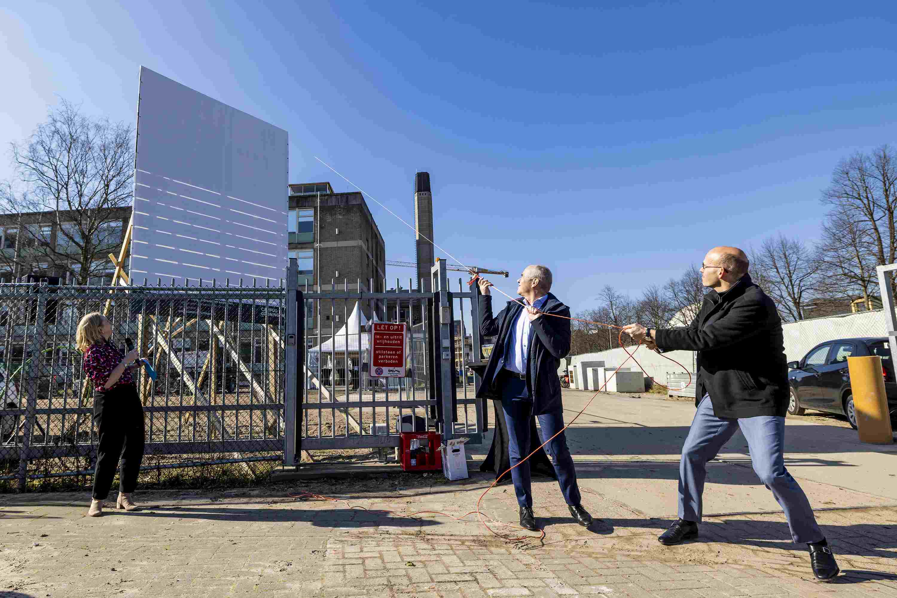 Onthulling naam Anda Kerkhoven Centre | 18 maart 2022 (foto: Imazzo)Revealing of the name Anda Kerkhoven Centre | 18 March 2022 (photo: Imazzo)