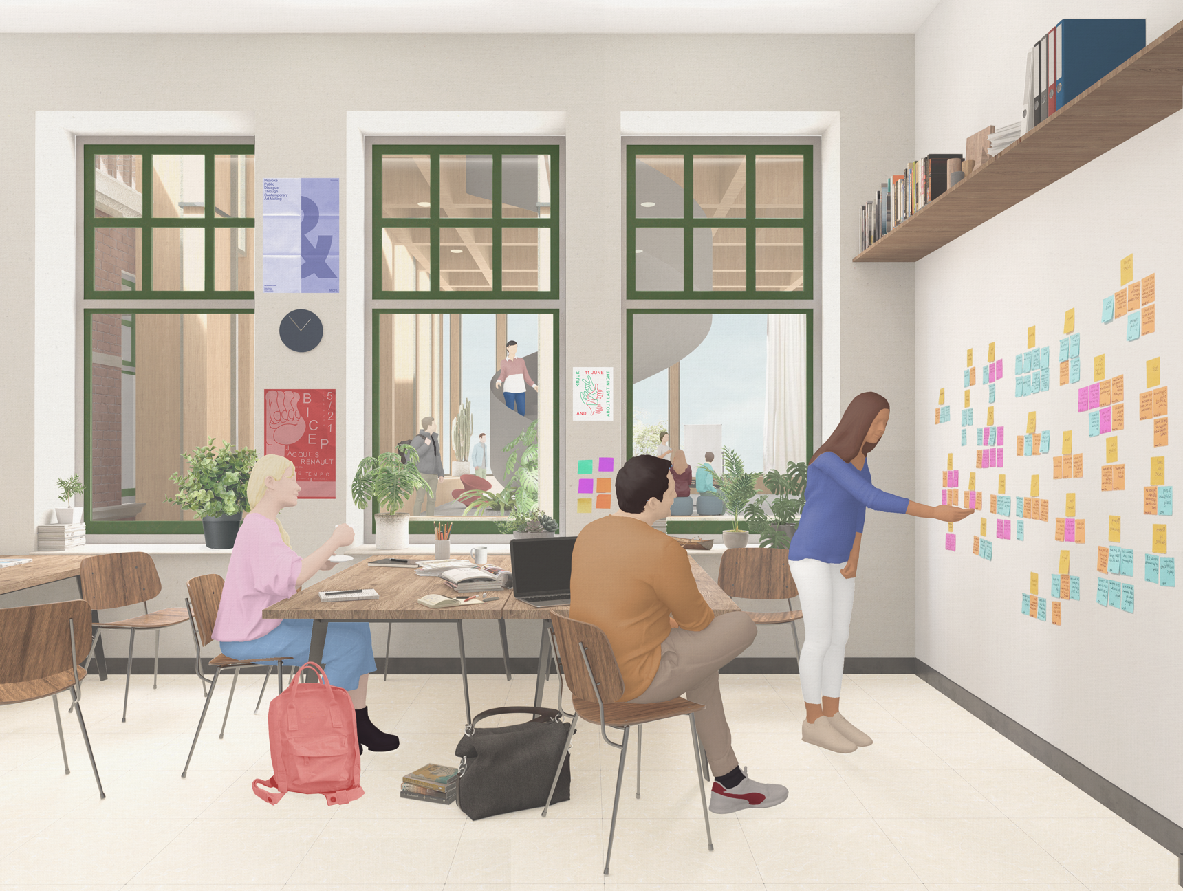 Impression of what the accommodation for UCG can look like (Image: Elephant / Taller)