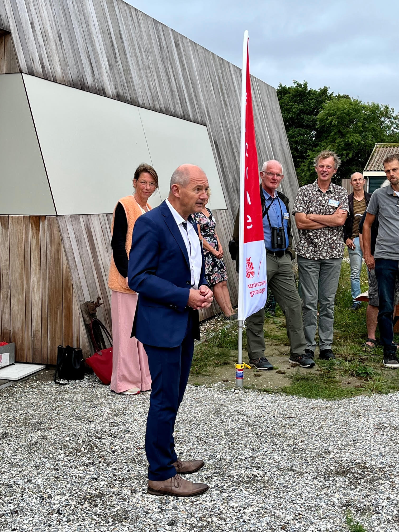 Decaan Joost Frenken van de Faculty of Science and Engineering (FSE)