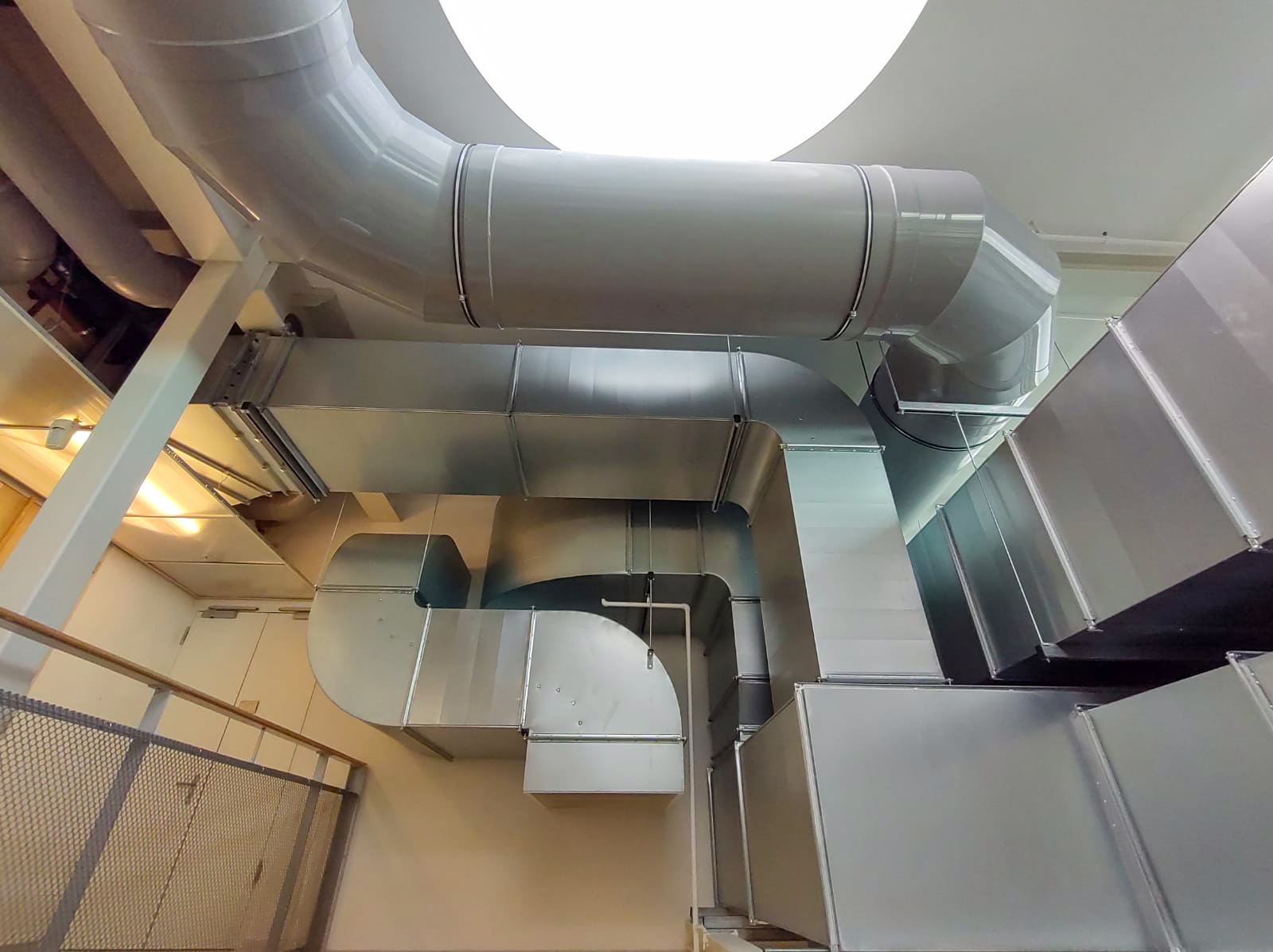 Extra ventilatiesschachten zijn toegevoegd