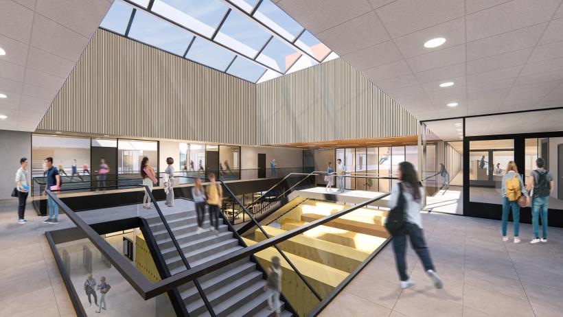 Impression new Sports Centre