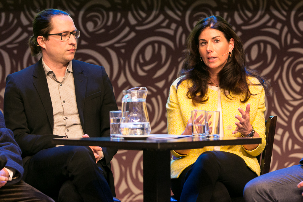 Dr. Jochen Mierau (Scientific Director Aletta Jacobs School of Public Health) & Janine Vos (HR Director, Rabobank)