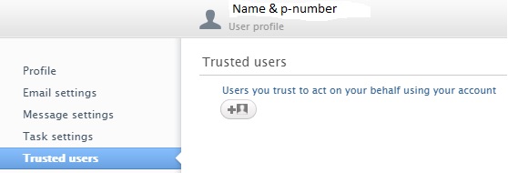 trusted users