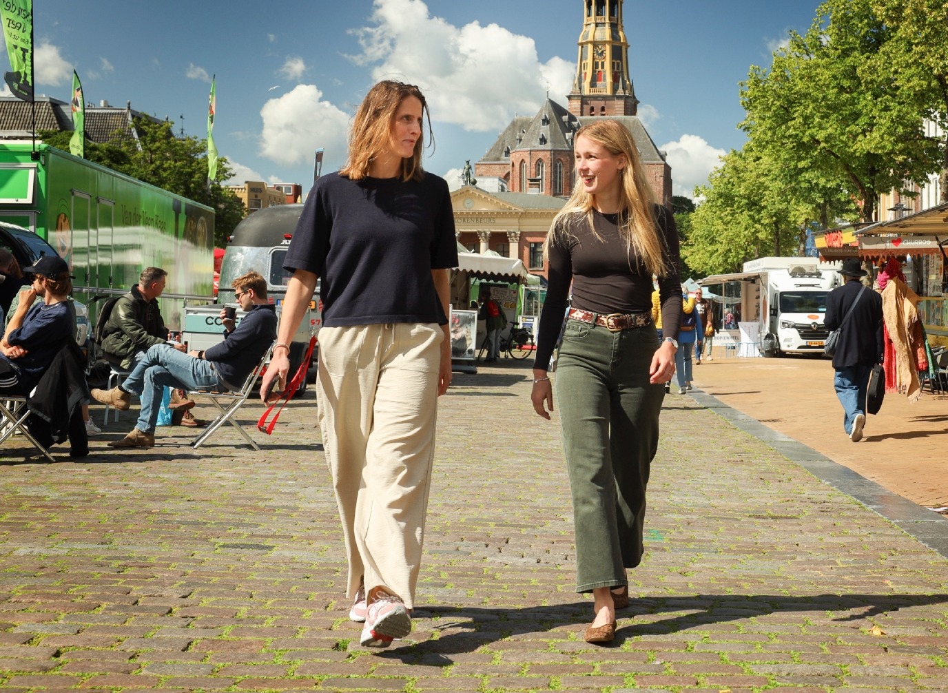 Diestelmeier en Behrendt op de Vismarkt