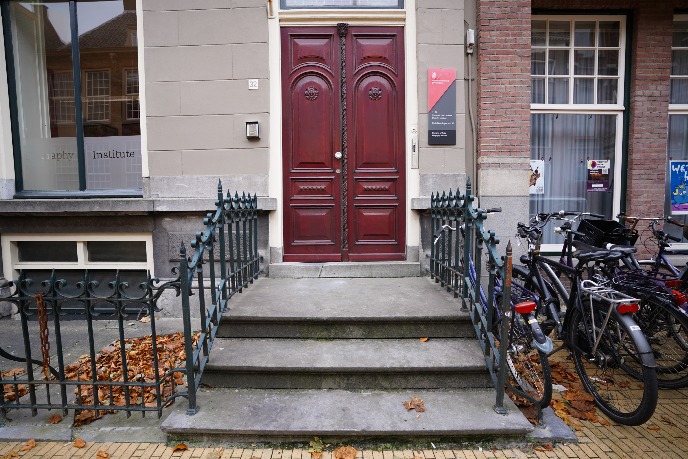 Main entrance with stairs