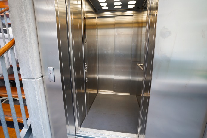 Elevator in the building