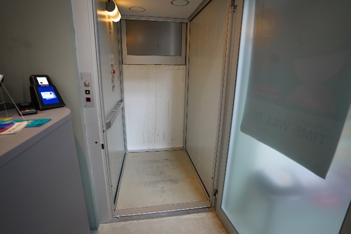 Elevator on site