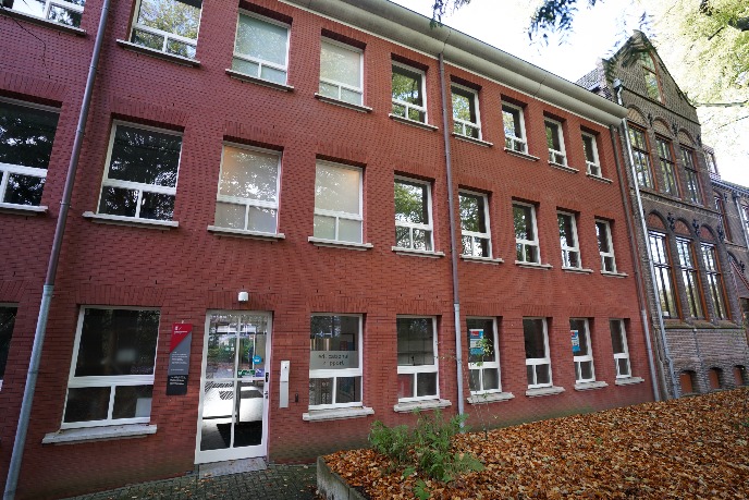 View building from the courtyard