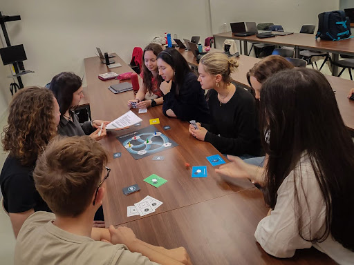 students play the game UnExpected Values