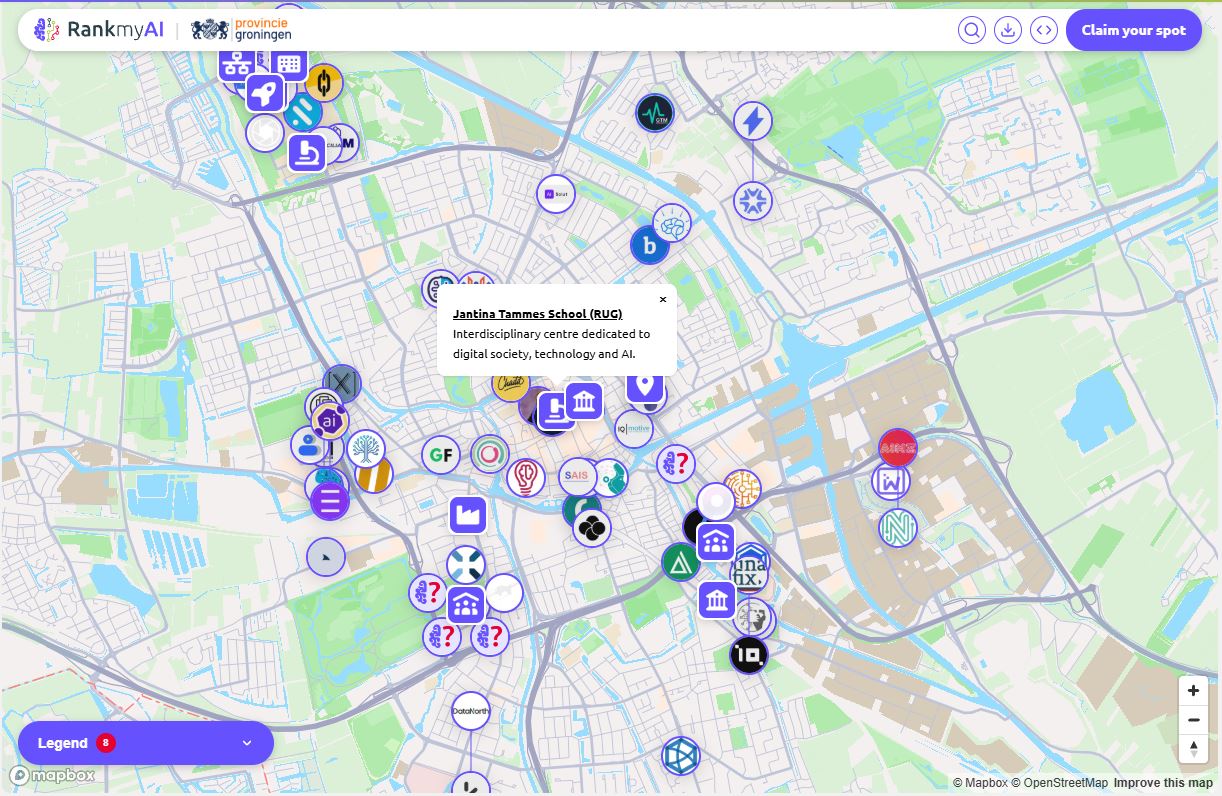 Groningen AI Ecosystem Map