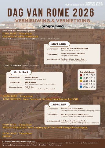 programmavoorblad Dag van Rome