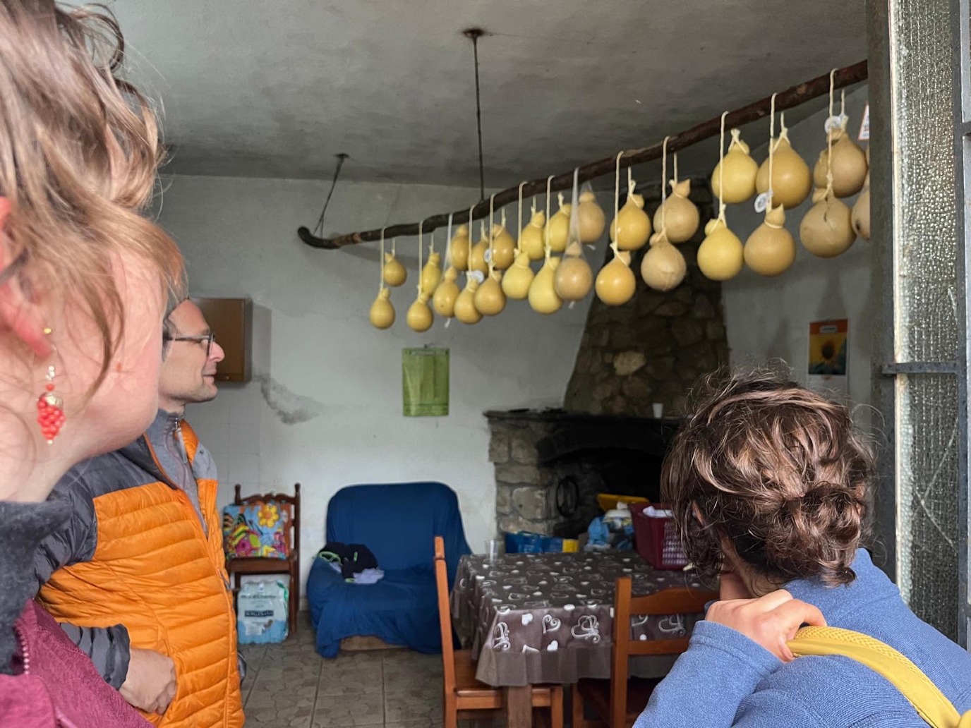 Inside the base camp at the CeDISA in the old convent of Jelsi