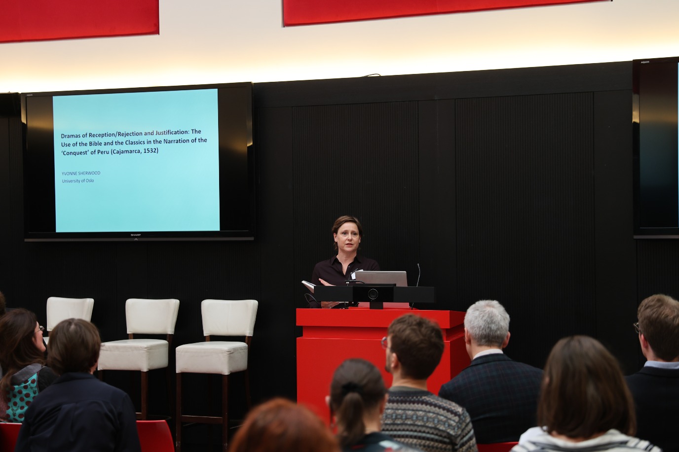 Susanna de Beer introduces speaker