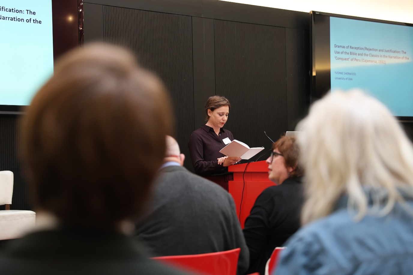 Susanna de Beer introduces speaker