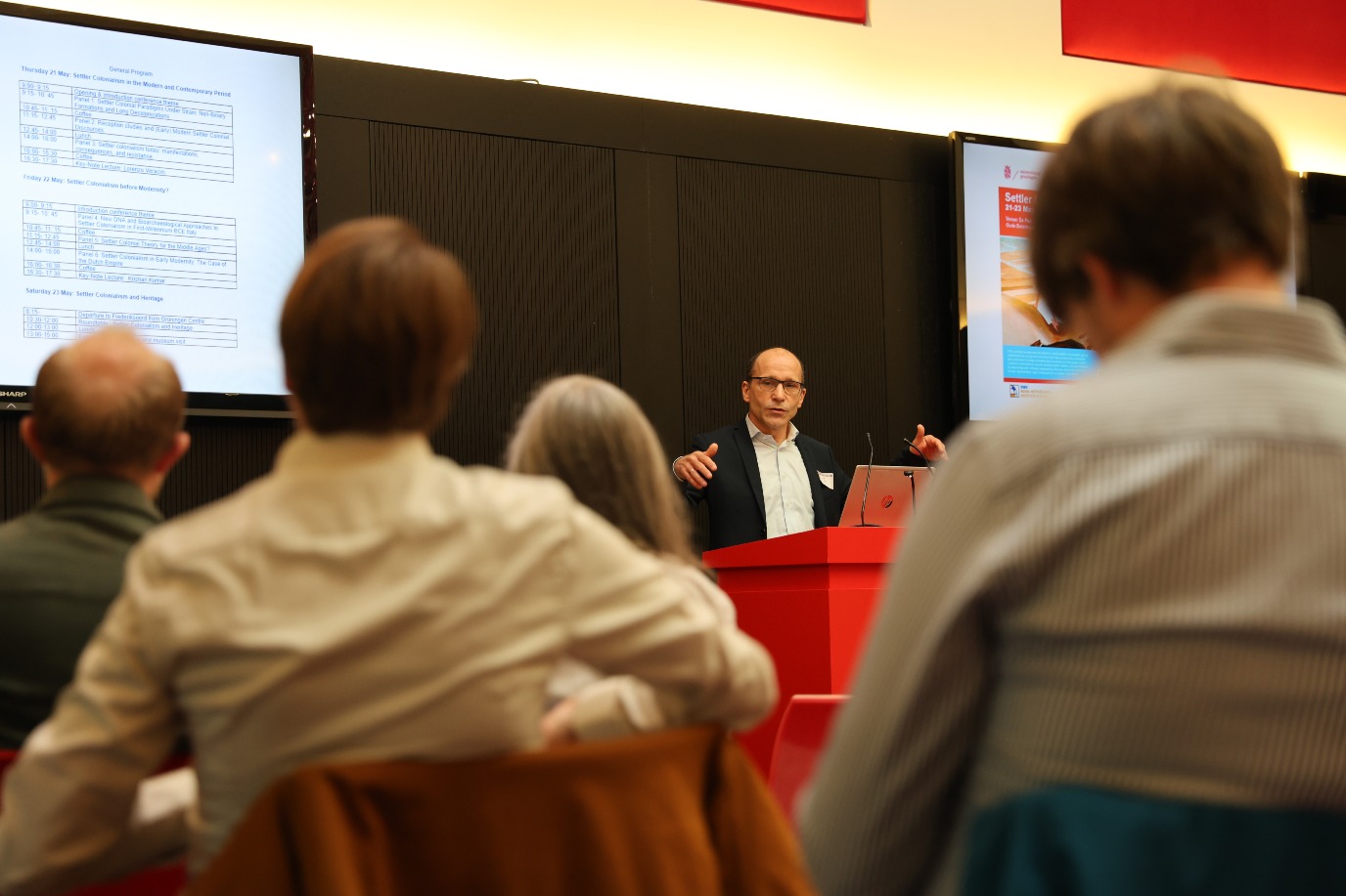 Jeremia Pelgrom speaking