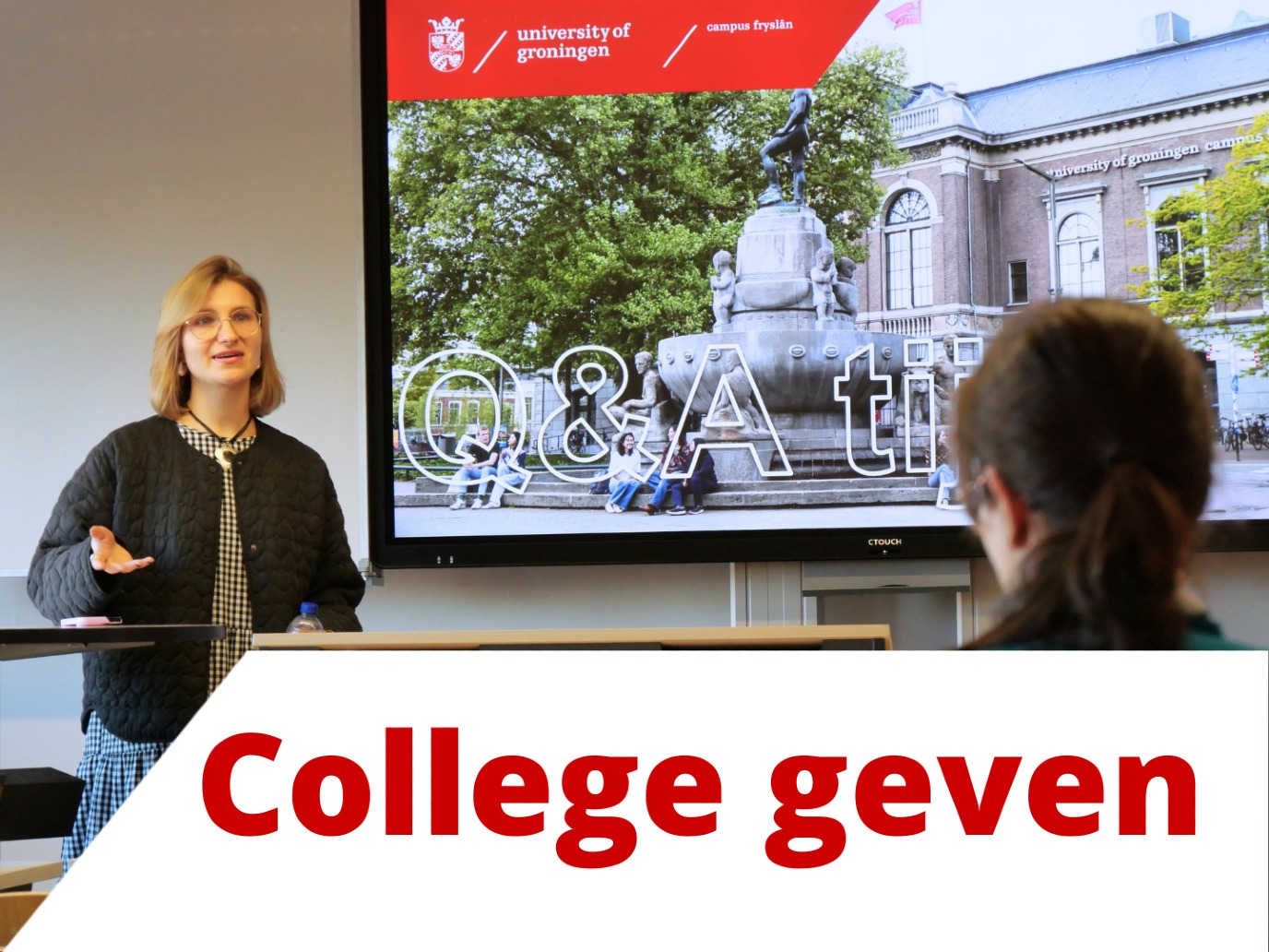 College geven in het Nederlands