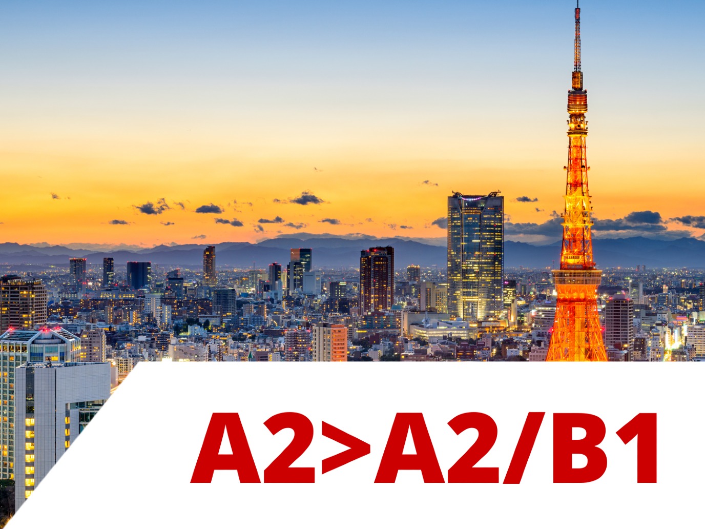 Japans A2>A2/B1