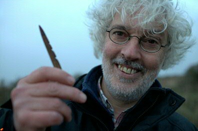 dr. Hans Peetrs, photo by Penny Palmer (trailer for the BBC Horizon documentary 'First Britons')