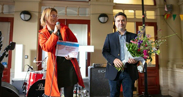 Prof. Marije Michel en dr. Seyit Gok, foto door Niels Brouwers