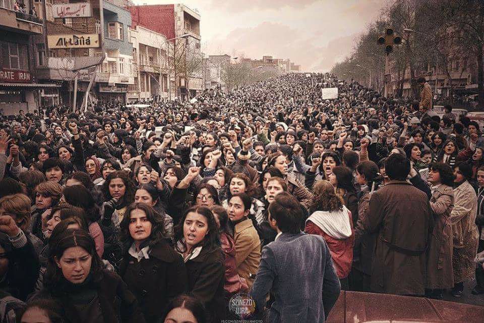 1979 International Women's Day protests in Tehran (photo: Wikimedia Commons)