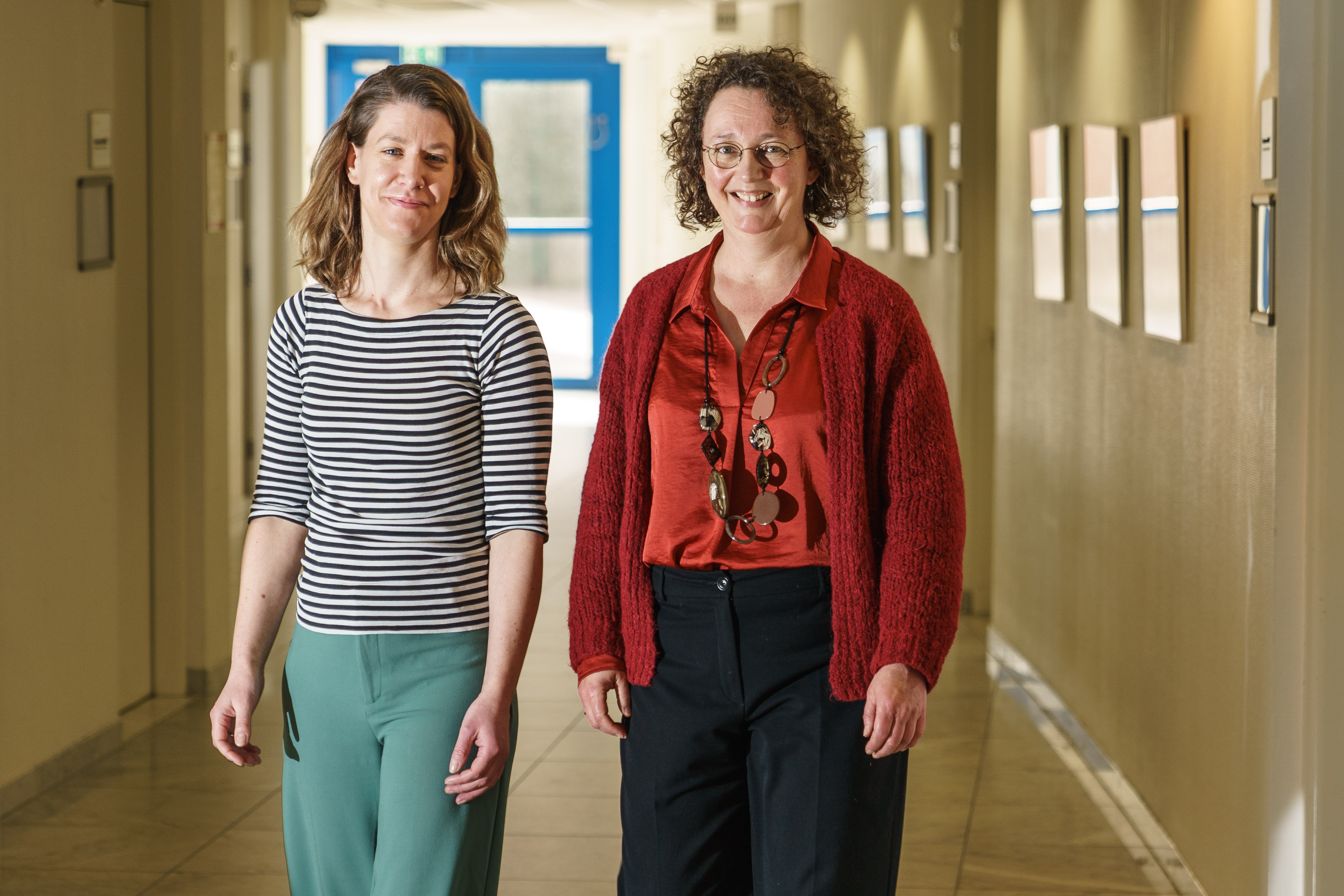 Karen Hollewand (l) and Rina Knoeff (r)