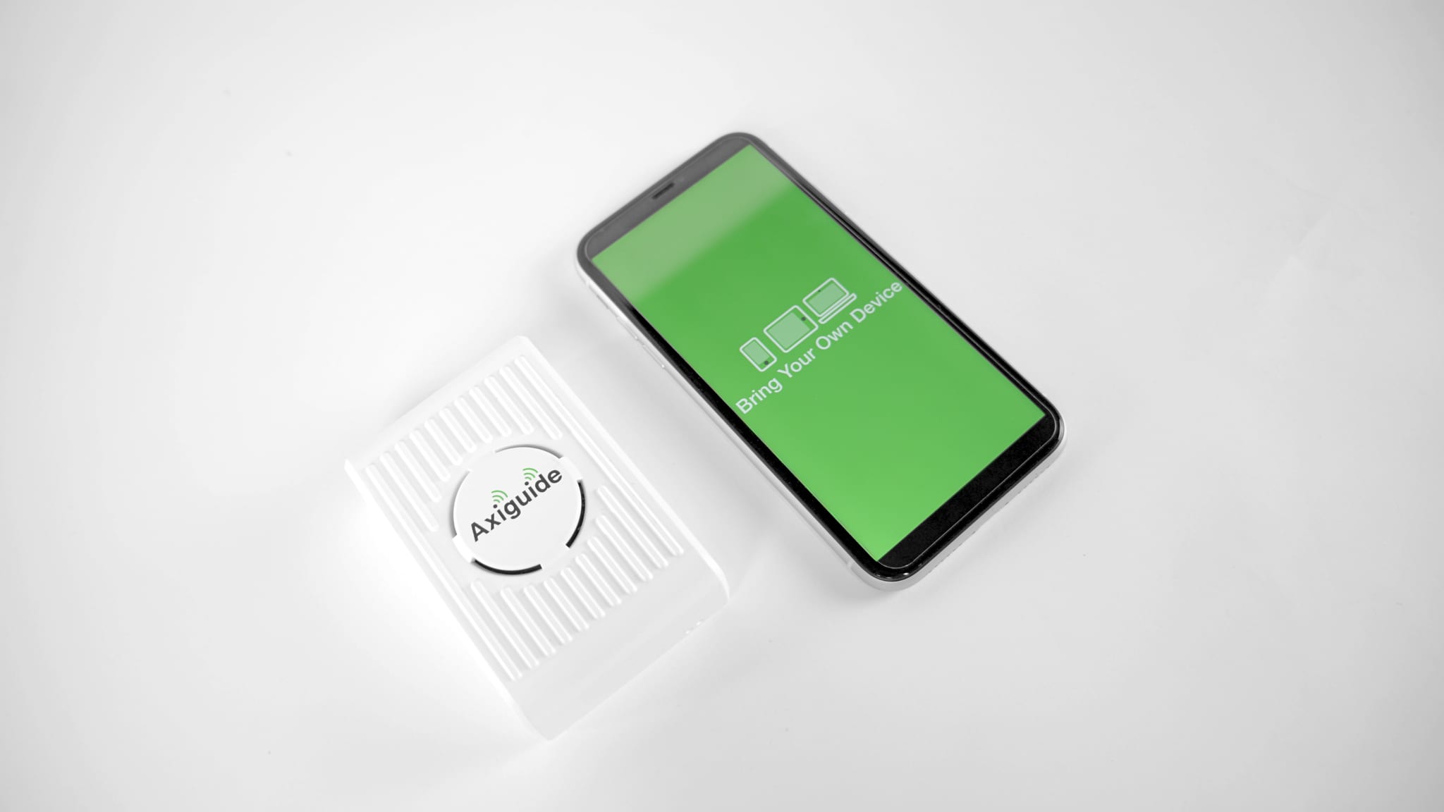 Axitguide Simplex: connected through mobile phone