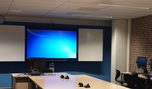 Multimedia room with cTouch screen