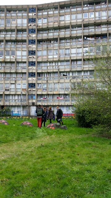 Social housing in East London: Robin Hood Gardens, an icon of British Brutalism