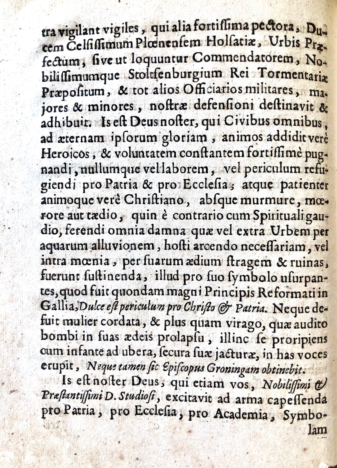 Maresius, Discursus, fol. c1v-c2r