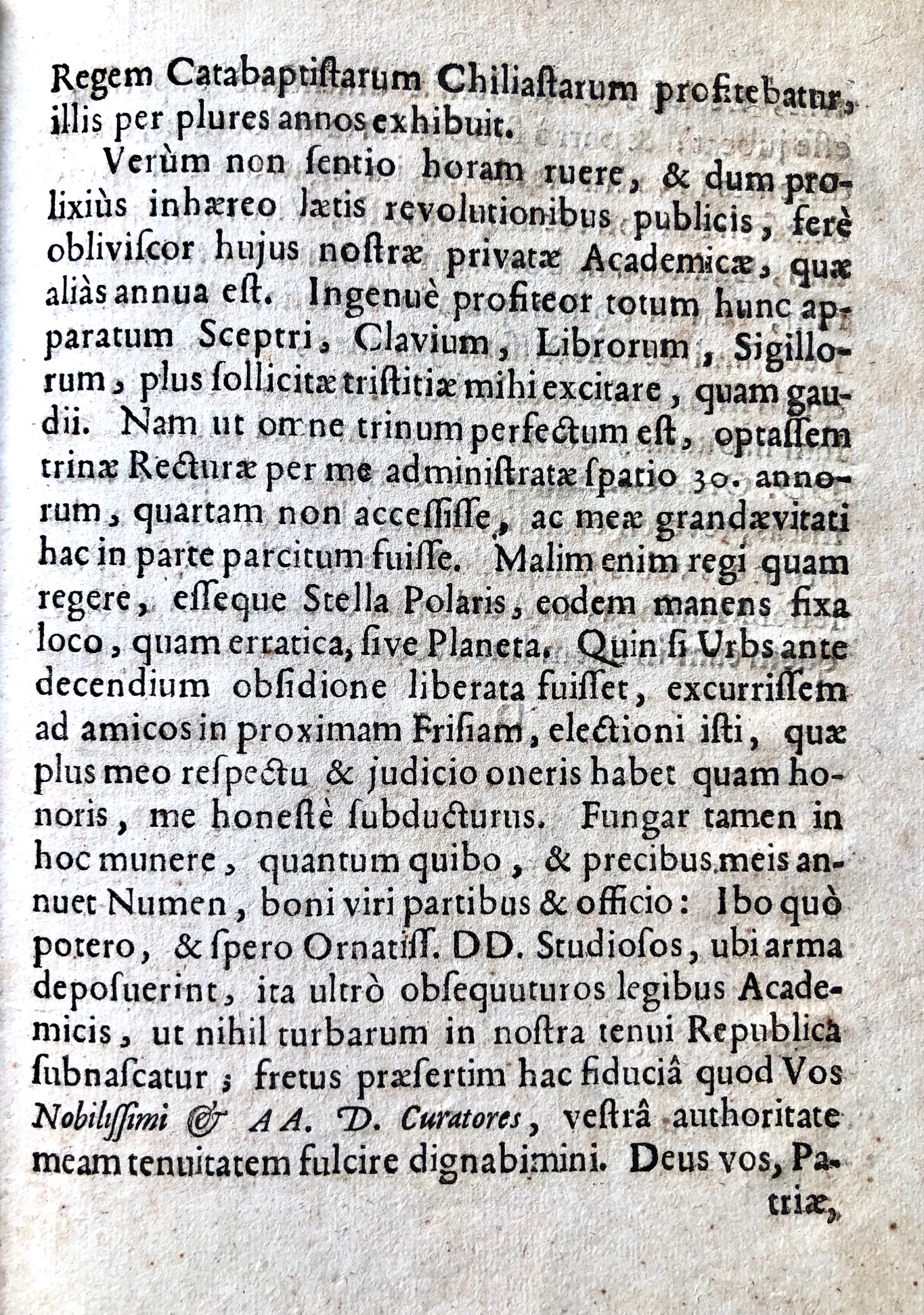 Maresius, Discursus, fol. c4rMaresius, Discursus, fol. c4r