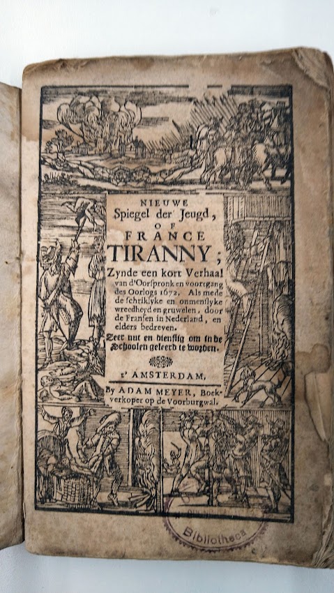 Title page of ‘New Mirror for Youth’ (Amsterdam: Adam Meyer, late eighteenth century). UGL, VD 76
