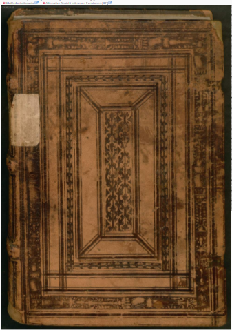 Ill: 10: Het exemplaar van de Articella in de Bayerische Staatsbibliothek 