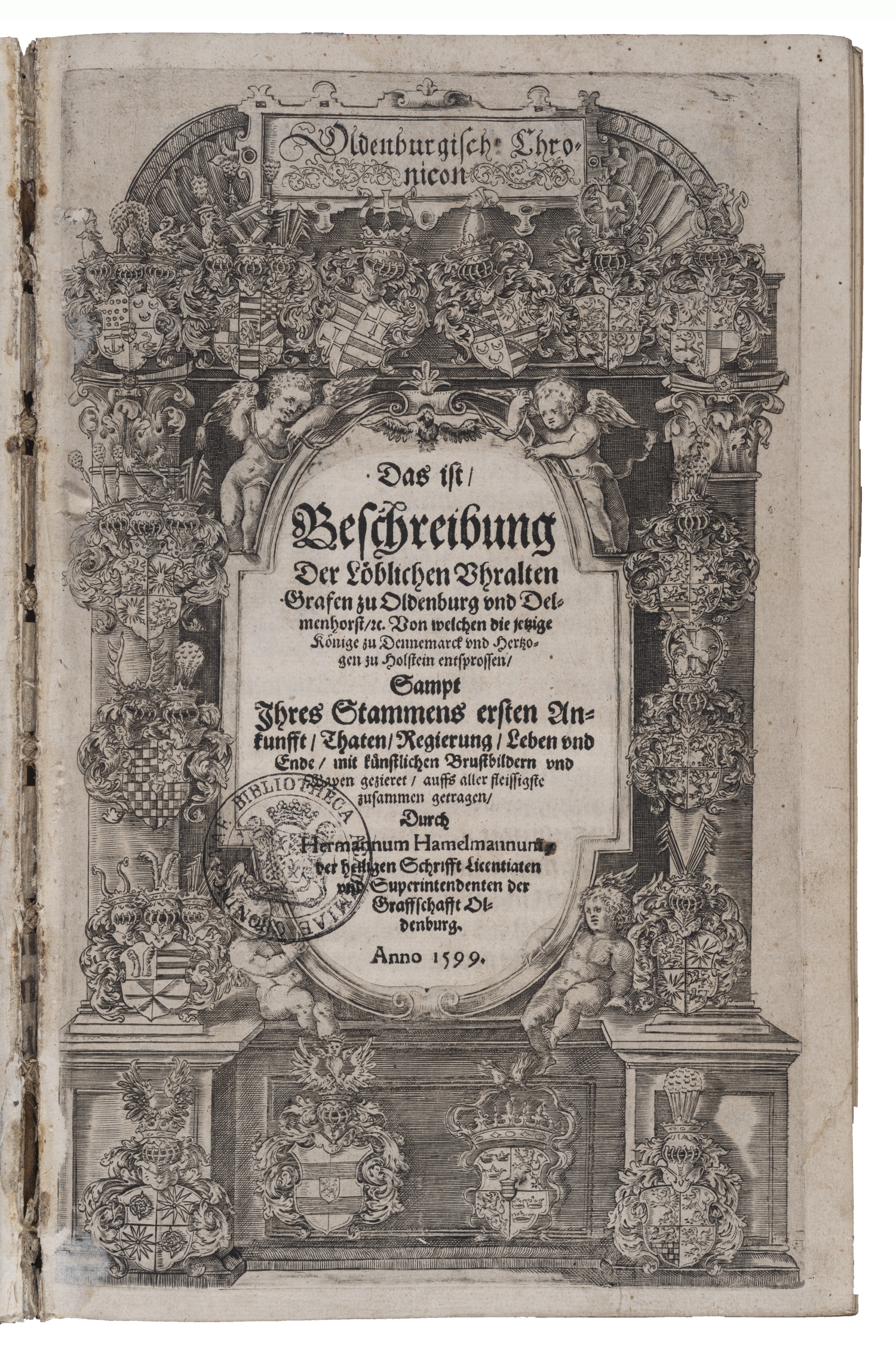 01. Hermann Hamelmann, Oldenburgisch Chronicon (Oldenburg 1599)