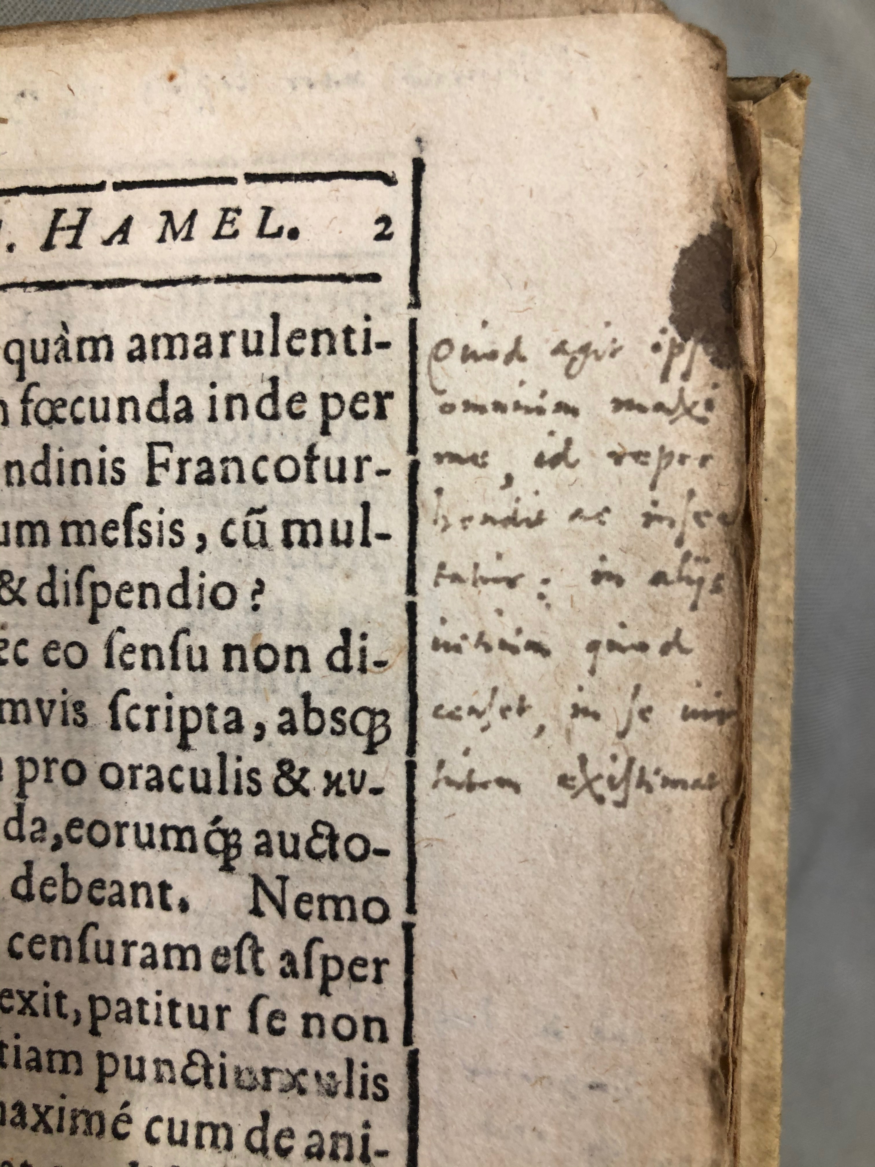 08. Emmius’s copy of Gisecken’s Apologia, fol. 2r