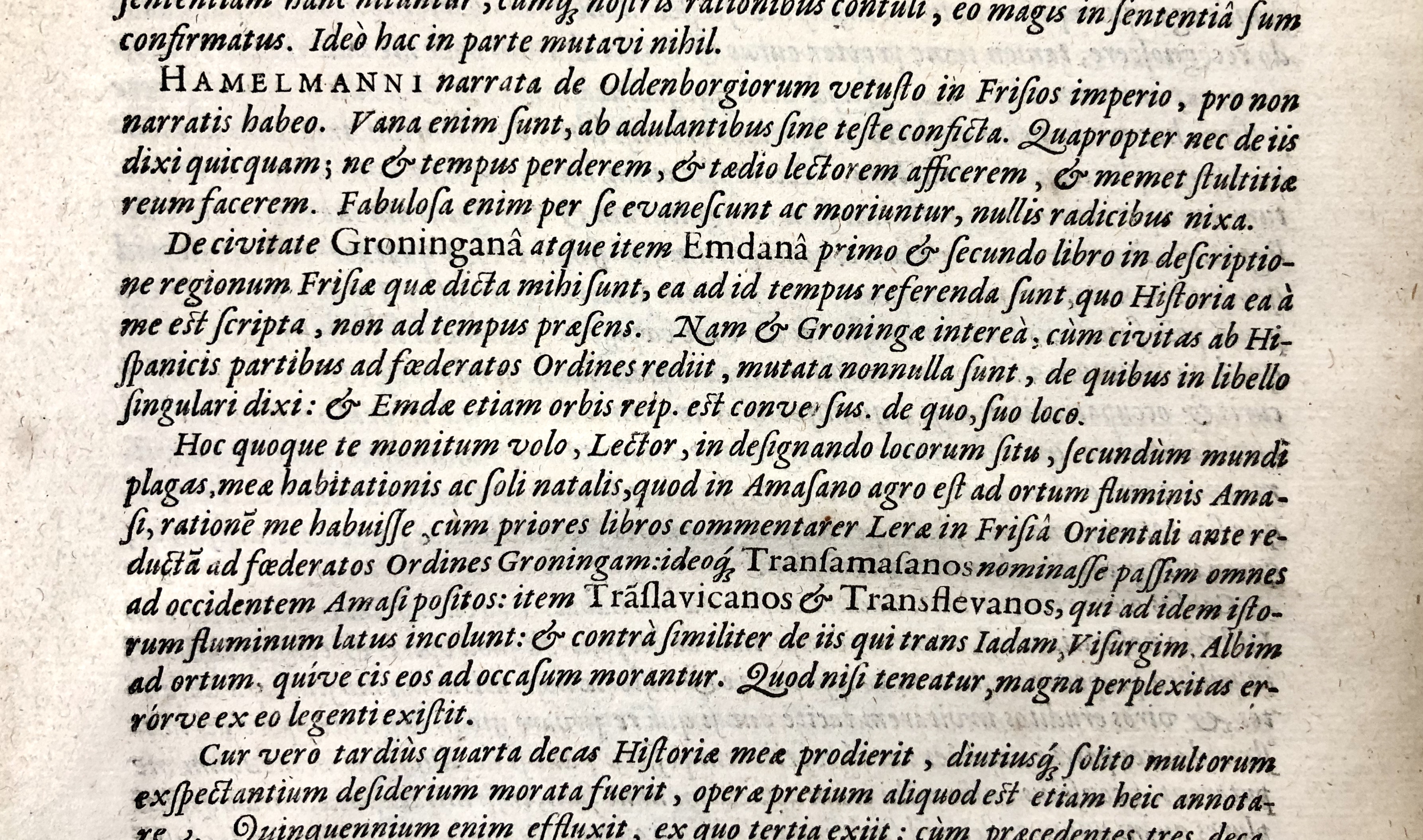 19. Ubbo Emmius, Rerum Frisicarum historia (Leiden 1616), fol. 2)(2v19. Ubbo Emmius, Rerum Frisicarum historia (Leiden 1616), fol. 2)(2v19. Ubbo Emmius, Rerum Frisicarum historia (Leiden 1616), fol. 2)(2v