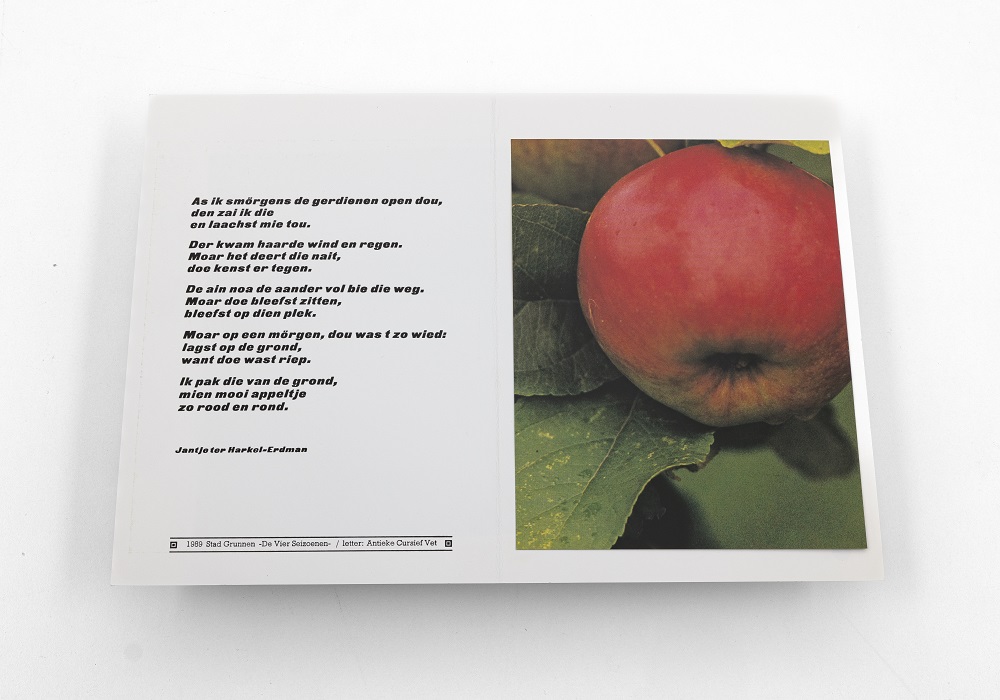 Jantje ter Harkel-Erdman, ‘As ik smörgens de gerdienen open dou...’, De Vier Seizoenen, 1989.