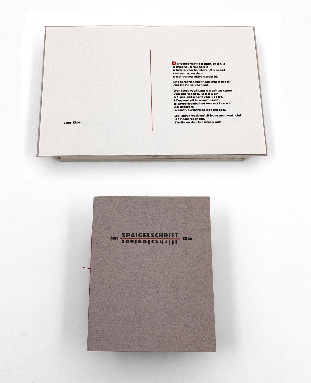 Jan Glas, ‘Spaigelschrift’, De Vier Seizoenen, 2007.