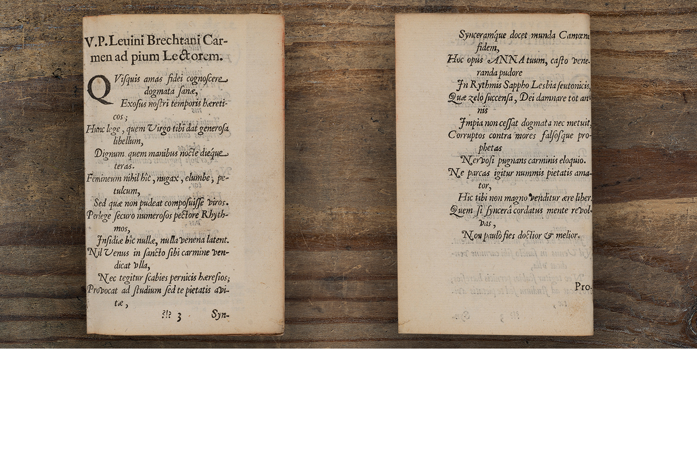 De schrijver van dit lied benadrukt dat Bijns zich niet schuldig maakt aan ‘vrouwelijke onbenulligheden’ en dat de refreinen in het licht van het ‘niet-zieke geloof’ (het katholicisme) zijn geschreven. Met deze metafoor impliceert hij dat het protestantisme ‘ziek’ is en dus verkeerd of verwerpelijk is.