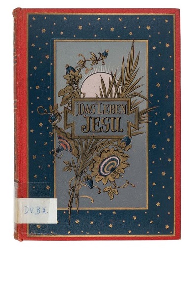 6. Boekband van: David Strauss, Das Leben Jesu, Eicklingen, 1902, Wijchers WB 3.2.2. 16. Een belangrijk werk binnen de theologie. Het begin van de Leben-Jesu-Forschung.6. Book binding from: David Strauss, Das Leben Jesu, Eicklingen, 1902, Wijchers WB 3.2.2. 16. An important work within theology. The start of the Leben-Jesu-Forschung (‘quest for the historical Jesus’).