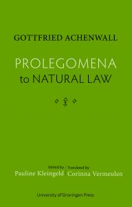 Pauline Kleingeld (Editor): Prolegomena to Natural Law