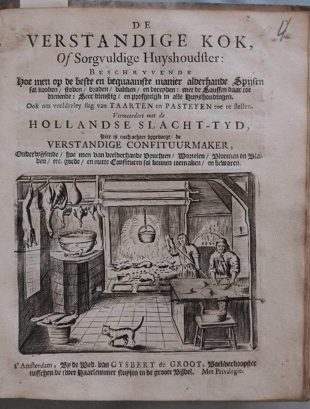 De verstandige kok, ca. 1710