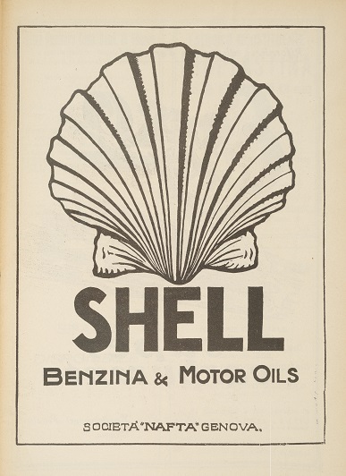 Shell advertisement in the Critica Fascista